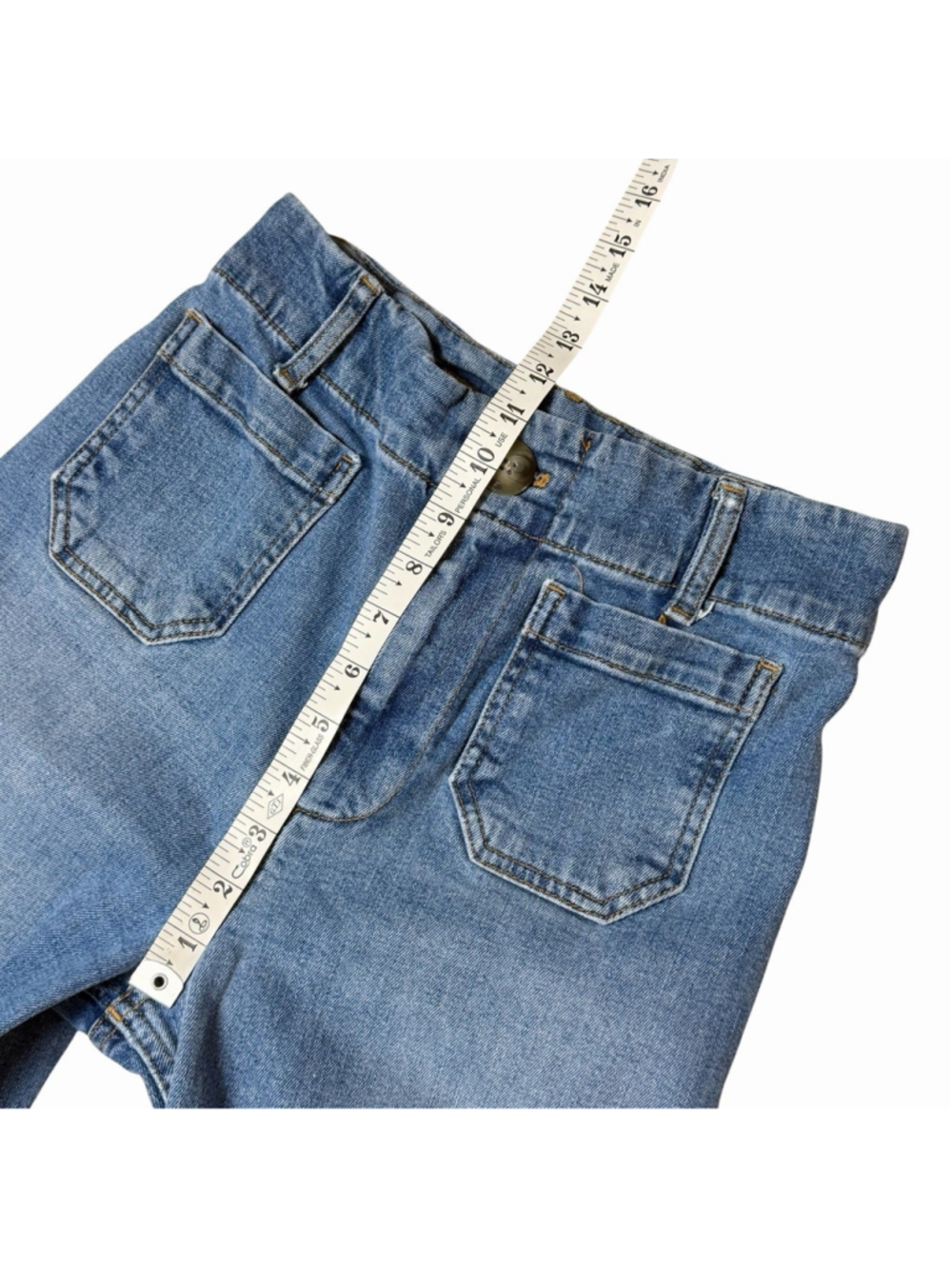 Anthropologie Pilcro The Skipper Wide Leg Crop Jeans Hi-Rise 26 Patch Pocket - Picture 5 of 11